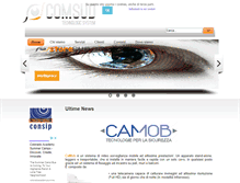 Tablet Screenshot of comsud.it