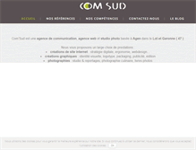Tablet Screenshot of comsud.fr
